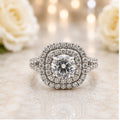 Moissanite 925 Sterling Silver Ring