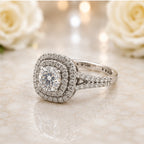Moissanite 925 Sterling Silver Ring
