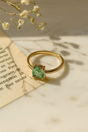 Moissanite Silver Rings