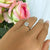 2 carat Moissanite Engagement Ring Forever Love - SOPHYGEMS