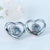 2ct Moissanite Silver Earrings - SOPHYGEMS