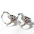 Amethyst & Moissanite Earrings 925 Sterling Silver - SOPHYGEMS