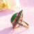 Emerald 6ct and Diamonds Gold Ring - SOPHYGEMS