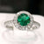 Emerald and Diamonds 14K Gold Ring - SOPHYGEMS