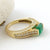 Emerald Diamonds 14K Yellow Gold Ring - SOPHYGEMS