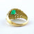Emerald Diamonds Vintage 14K Gold Ring - SOPHYGEMS