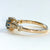 Sapphire and Diamonds Vintage Gold Ring - SOPHYGEMS